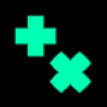 Load image into Gallery viewer, Pastease Plus X Neon Turquoise Cross Pasties glowing against a black background. The bright, eye-catching glow-in-the-dark feature of these nipple covers ensures bold fun for any occasion, fitting all breast sizes.