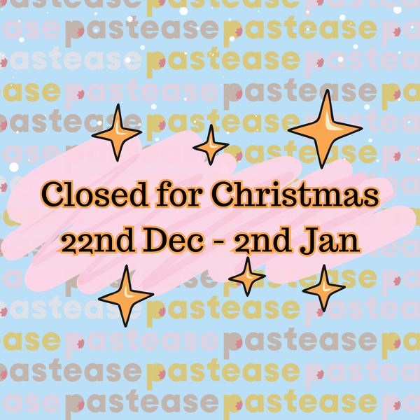 Happy Festivities from Pastease!