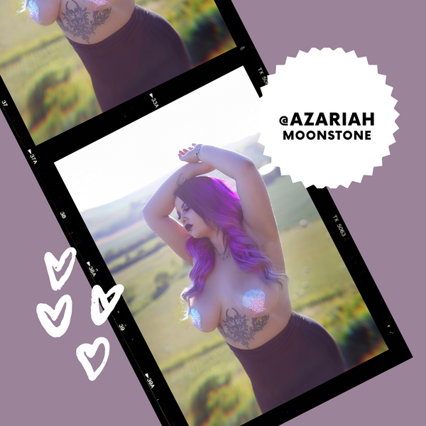 Our shoot with @azariahmoonstone