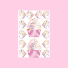 Load image into Gallery viewer, The Tastease: Cake Batter Edible Pasties &amp; Pecker Wraps Candy by Pastease®. Pack of edible cake and sprinkles flavoured nipple covers on a pastel pink background. Perfect for festivals, pride, burlesque, raves, only fans content or parties.
