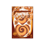 Tastease: Cinna-Buns Edible Pasties & Pecker Wrap by Pastease® o/s. Pack of edible cinna-bun flavoured nipple covers on a white background. Perfect for a festival, pride, burlesque performance, only fans content or a party.